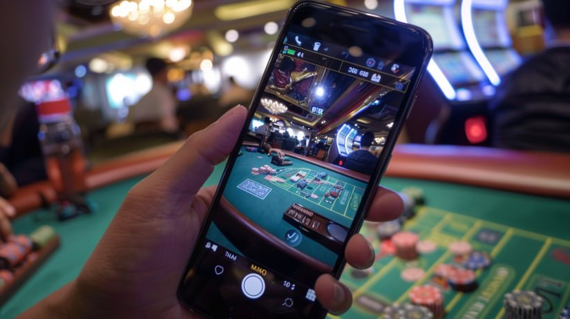 sun778 Live Casino ကိုင်တွယ်သူနှင့် ကတ်ကစားနေသောမြင်ကွင်း